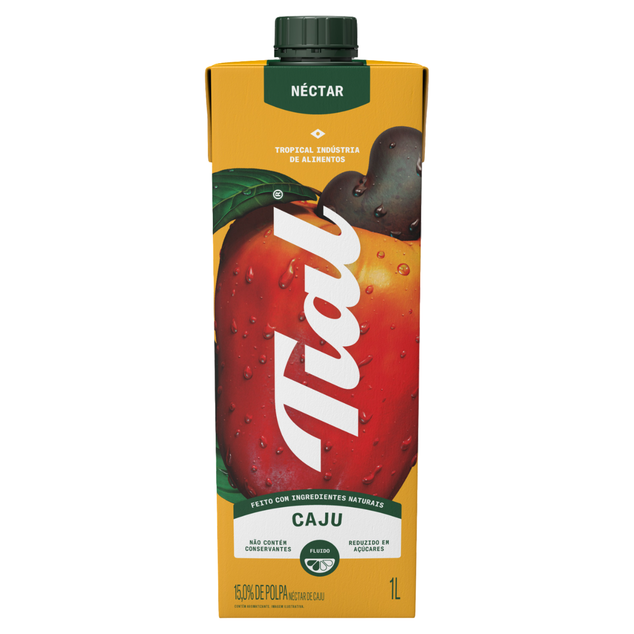 Suco Néctar Yummy Fresh Caju 1l - 1 UNIDADE